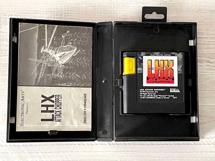 LHX Attack Chopper for Mega Drive Boxed