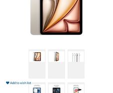 Apple iPad Air 13 inch (M4) 2026 Model and case