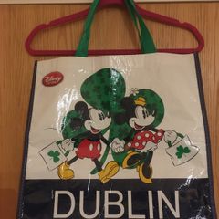 Disney Shamrock DUBLIN Tote Shopper, Gift Bag