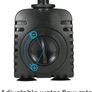 600L/H 8W Submersible Water Pump for Aquarium Tabletop Fountains Pond Water Gardens and Hydroponic Systems with 2 Nozzles (FREE POSTAGE) Image 3