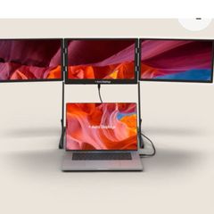 Aura 3 screen fold away monitor