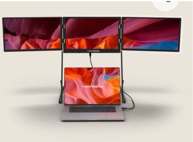 Aura 3 screen fold away monitor