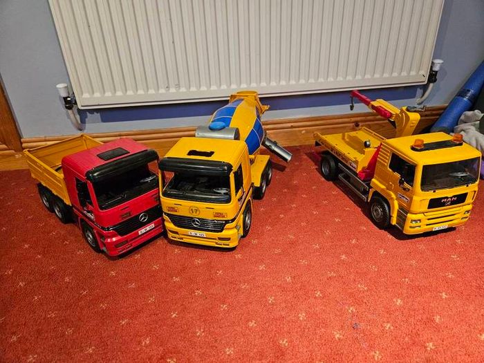 Selection of bruder toys