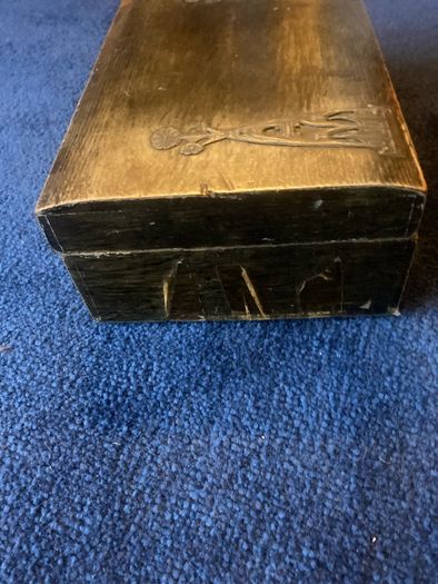 Antique Wooden Box.