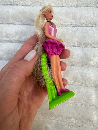 McDonald's Happy Meal Toy Barbie 1995 Pink Dress Used Please see photos