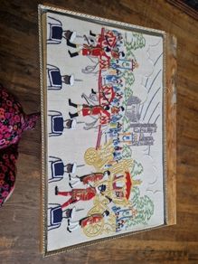 vintage cross-stitch