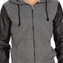 patchwork hoodie grey or black size s and m Image 7