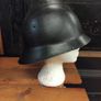 Vintage Military Firemans Helmet Image 2