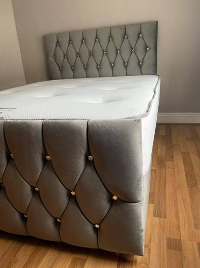 Luxus Sandy Divan Beds With Memory Foam Mattresses Available In All Sizes, Offering Free Cash On Delivery