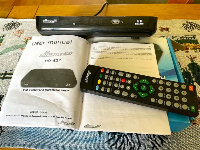 DVB-T receiver & Multimedia player