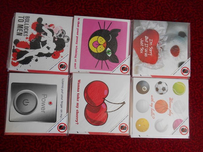 10 new cheeky mixed greeting cards