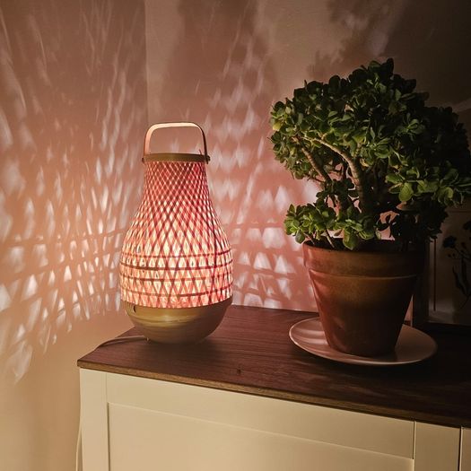 Pair of bedside lamps