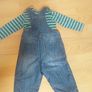 Next baby  Dungarees and t-shirt Image 2