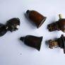 Vintage Genuine Bakelite Pull Cord Light Switch / Fitting Mid-Century Vintage (15 each) Image 10
