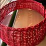 Red Wicker Tree Skirt Image 3
