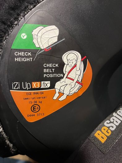 BeSafe izi up x3 car seat