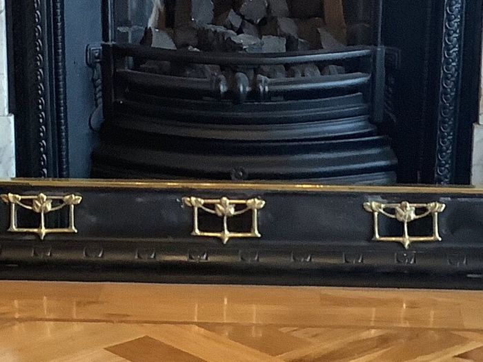 Art Nouveau Fire Fender