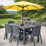 Cedargrain 6 Seater Table & 6 Chairs delivered Image 2