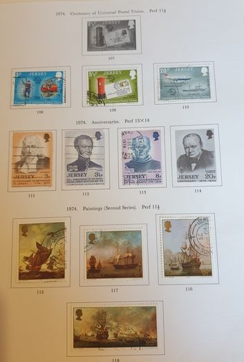 Stamps of Jersey 1958-1992
