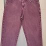 MANGO mauve high waisted frayed bottom jeans Sz 34 (Fit 8UK) - Bnwot Rrp 39.99 Image 3