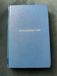 vintage Huckleberry Finn book