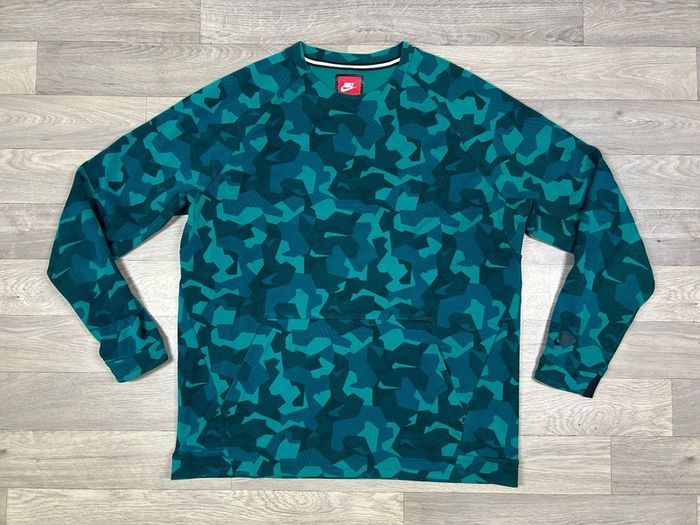 Nike Tech Camo Sweatshirt Mens XL