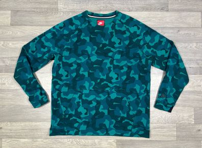 Nike Tech Camo Sweatshirt Mens XL