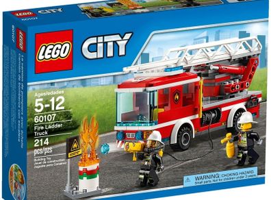 limited edition Lego 60107 firetruck