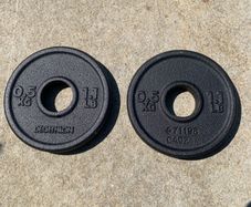 0.5kg weight plates (28mm)