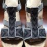 Rieker Grey Suede Sandals Image 2