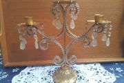 Vintage Shabby Chic Candleabra