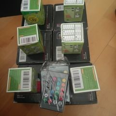 6 x RGBW Led downlighter bulb + remote + downlighter fitting