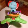Fisher Price, Musical Swirling Surprise Elephant Toy (used). Image 6