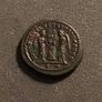 Roman Coin Emperor Constantine I The Great 318 AD Image 2