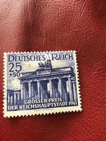 Rare Genuine WW2 German stamp