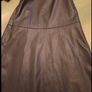 Faux leather black skirt Image 5