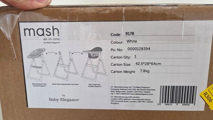 Mash high chair