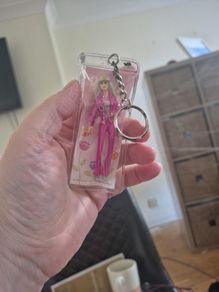 1999 Barbie Mattel keyring