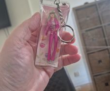 1999 Barbie Mattel keyring
