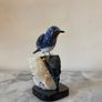 Hand-Carved Gemstone Swallow Image 3