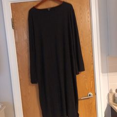 Booboo  Black Knit Dress.  S. 28. New - No Tag.