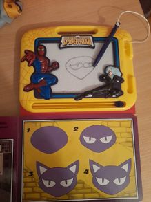 Etch a sketch Spider-Man