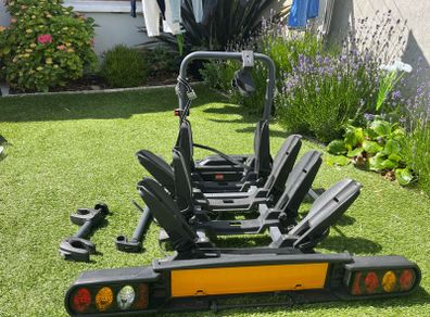 Witter tow bar mounted bike for 4 bikes