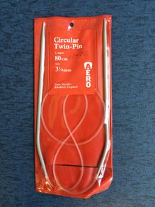 Aero Circular twin-pin needles
