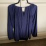 Blue Zara Top Size Xs Image 2