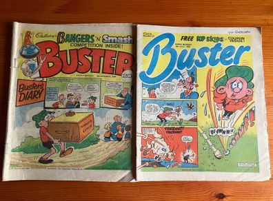 Comics: 'Buster' 1984-1985 (9 magazines)