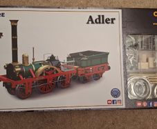 Adler Steam Train Wooden Model Kit