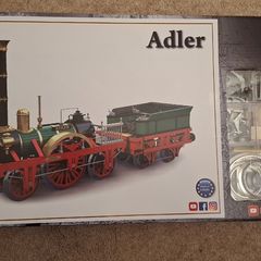 Adler Steam Train Wooden Model Kit