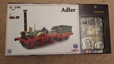 Adler Steam Train Wooden Model Kit