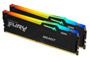 Kingston FURY Beast RGB 32GB (2 x 16GB) 5600MHz DDR5 CL40 DIMM Desktop Gaming Memory